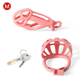 Pink Mamba Chastity Cage With Balls Cage - 3d-chastity
