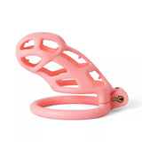 Spiked Pink Mamba Chastity Cage side | 3d-chastity