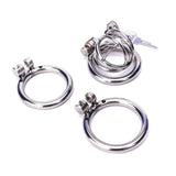 Chastity Device 1.10 Inch to 2.04 Inch LongAll 3 Rings Included material finish close | 3d-chastity