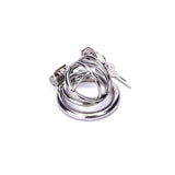 Chastity Device 1.10 Inch to 2.04 Inch LongAll 3 Rings Included lock and ring | 3d-chastity