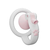 Meow Meow Reverse Chastity Cage's Ring side | 3d-chastity