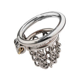Mesh Chastity Cage material finish close | 3d-chastity