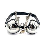 Metal Chastity Bra Cage wearing | 3d-chastity