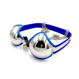 Metal Chastity Bra Cage material finish close | 3d-chastity