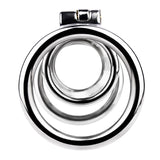 Metal Double Ended Chastity Cage lock and ring | 3d-chastity