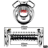 Metal Double Ended Chastity Cage full kit | 3d-chastity