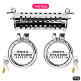 Metal Double Ended Chastity Cage rear | 3d-chastity