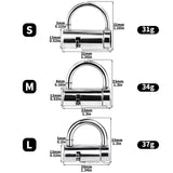 Metal PA Lock Chastity Cage size and shape | 3d-chastity