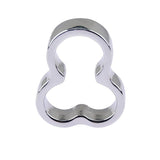 Metal Restraint Chastity Ring lock and ring | 3d-chastity