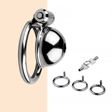 Metal Round Cap Chastity Lock main product | 3d-chastity