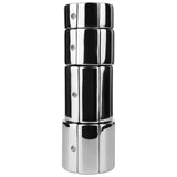 Metal Scrotal Weight-bearing Ring Chastity Cage material finish close | 3d-chastity