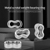 Metal Scrotal Weight-bearing Ring Chastity Cage full kit | 3d-chastity