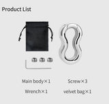Metal Scrotal Weight-bearing Ring Chastity Cage product photo 11 of | 3d-chastity