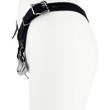 Metal Shell Shaped Chastity Belt Invisible rear | 3d-chastity