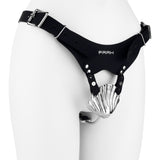 Metal Shell Shaped Chastity Belt Invisible comparison | 3d-chastity