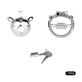 Meteor Chastity Lock size and shape | 3d-chastity