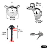 Meteor Chastity Lock rear | 3d-chastity