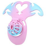 Mini Demon Negative Chastity Cage lock and ring | 3d-chastity