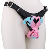 Mini Demon Negative Chastity Cage wearing | 3d-chastity