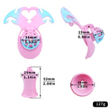 Mini Demon Negative Chastity Cage material finish close | 3d-chastity