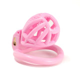 Mini Honeycomb Chastity Device with 4 Rings lock and ring | 3d-chastity