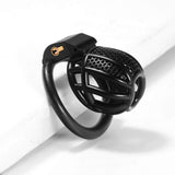 Mini Honeycomb Chastity Device with 4 Rings full kit | 3d-chastity