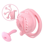 Mini Soft Silicone Pussy Chastity Cage main product | 3d-chastity