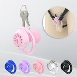 Mini Urine Nouth Flat Chastity Cage side | 3d-chastity