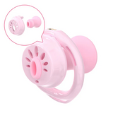 Mini Urine Nouth Flat Chastity Cage main product | 3d-chastity