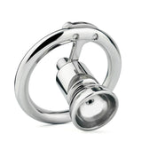 Minimalism Inverted Urethral Chastity Cage material finish close | 3d-chastity