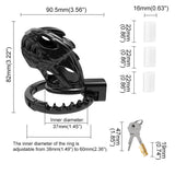 Monster Chastity Cage Adjustable wearing | 3d-chastity