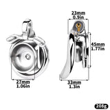 Most Secure Chastity Device Inverted wearing | 3d-chastity