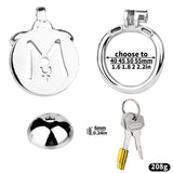 Most Secure Chastity Device Inverted size and shape | 3d-chastity