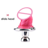 NegativeDIY Silicone Dildo Sleeve Chastity Cage front | 3d-chastity