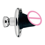 NegativeDIY Silicone Dildo Sleeve Chastity Cage material finish close | 3d-chastity