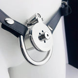 Negative Chastity Cage with Belt and Catheter front | 3d-chastity