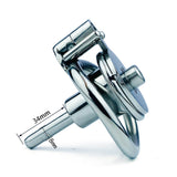 Negative Chastity Cage with Belt and Catheter material finish close | 3d-chastity