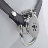 Negative Chastity Cage with Belt side | 3d-chastity