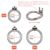 Negative Chastity Cage with Belt front | 3d-chastity