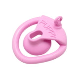 Negative Chastity Cage with Traction Chain side | 3d-chastity