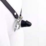 Negative Chastity Cage & Detachable Dildo and Urethral