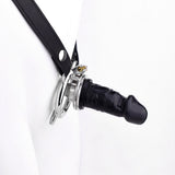 Negative Chastity Cage & Detachable Dildo and Urethral
