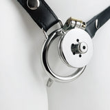 Negative Chastity Cage & Detachable Dildo and Urethral