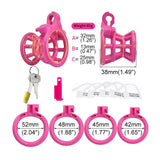 Negative Fish Basket Chastity Cage side | 3d-chastity