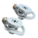 Negative Stainless Steel Cock Cage