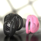 New Beehive Concealed Cobra Chastity Cage Tube - Not including the rings/keys - 3d-chastity