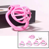 3D Printing Chastity Cage with 4 Rings wearing | 3d-chastity