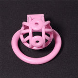 3D Printing Chastity Cage with 4 Rings size and shape | 3d-chastity