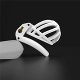 3D Printing Chastity Cage with 4 Rings side | 3d-chastity