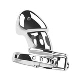 New Adjustable Metal Chastity Cage lock and ring | 3d-chastity